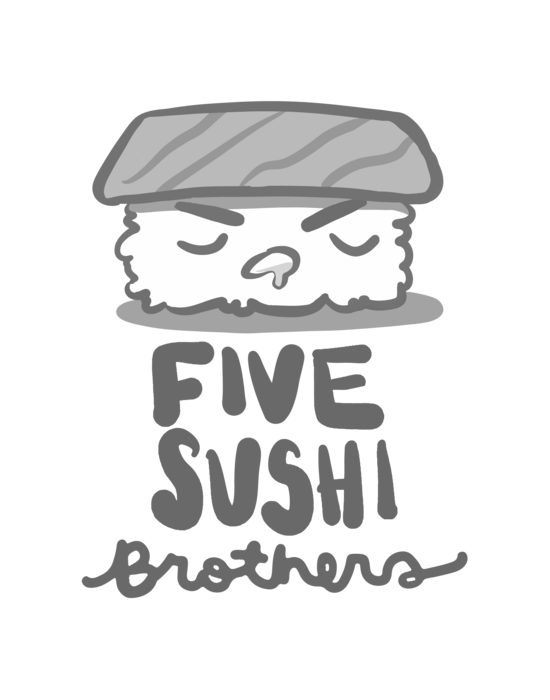 grey_Five_20Sushi_20Logo_stacked_-1